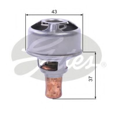 GATES TH01483 Термостат, охлаждающая жидкость для RENAULT FUEGO (Рено Фуэго) GATES TH01483 Термостат, охлаждающая жидкость для RENAULT FUEGO (Рено Фуэго)