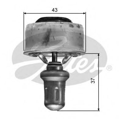 GATES TH01489 Термостат, охлаждающая жидкость для RENAULT FUEGO (Рено Фуэго) GATES TH01489 Термостат, охлаждающая жидкость для RENAULT FUEGO (Рено Фуэго)