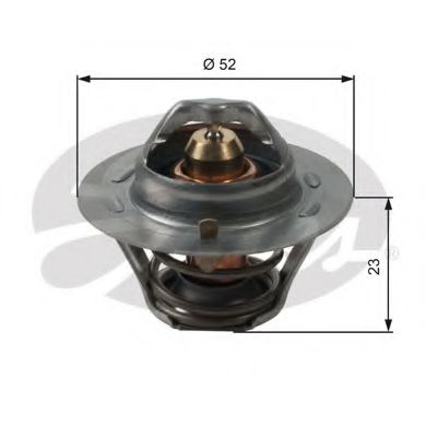 GATES TH14088G1 Термостат, охлаждающая жидкость для TOYOTA (Тойота/тоета) GATES TH14088G1 Термостат, охлаждающая жидкость для TOYOTA (Тойота/тоета)