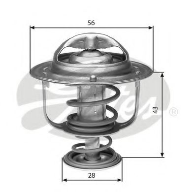 GATES TH31388G1 Термостат, охлаждающая жидкость для TOYOTA GAIA (Тойота/тоета Гаиа) GATES TH31388G1 Термостат, охлаждающая жидкость для TOYOTA GAIA (Тойота/тоета Гаиа)