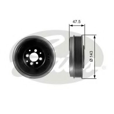 GATES TVD1003 Ременный шкив, коленчатый вал для SEAT CORDOBA (Сеат Кордоба) GATES TVD1003 Ременный шкив, коленчатый вал для SEAT CORDOBA (Сеат Кордоба)