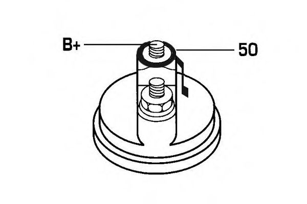 DA SILVA MSQ0141 Стартер 