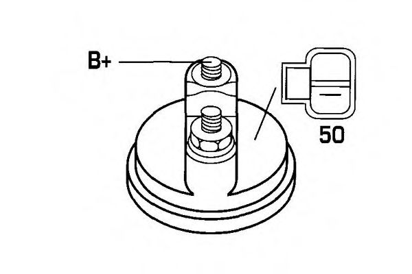 DA SILVA 040749 Стартер 