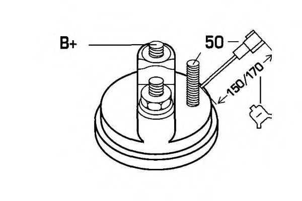 DA SILVA MSQ0218 Стартер 