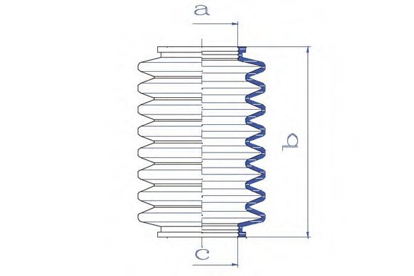 DA SILVA K5063 Пыльник, рулевое управление для PEUGEOT 205 II (Пежо 205 2) DA SILVA K5063 Пыльник, рулевое управление для PEUGEOT 205 II (Пежо 205 2)
