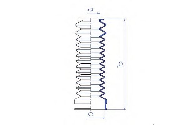 DA SILVA K5095 Пыльник, рулевое управление для VOLKSWAGEN CORSAR (Фольксваген Cорсар) DA SILVA K5095 Пыльник, рулевое управление для VOLKSWAGEN CORSAR (Фольксваген Cорсар)