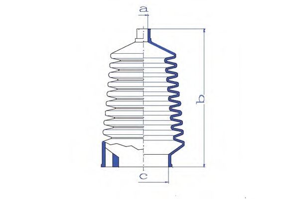 DA SILVA K5102 Пыльник, рулевое управление для FORD GRANADA (Форд Гранада) DA SILVA K5102 Пыльник, рулевое управление для FORD GRANADA (Форд Гранада)