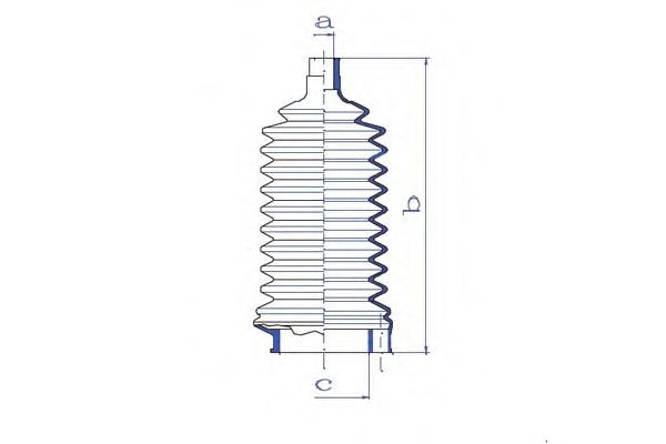 DA SILVA K5103 Пыльник, рулевое управление для FORD GRANADA (Форд Гранада) DA SILVA K5103 Пыльник, рулевое управление для FORD GRANADA (Форд Гранада)
