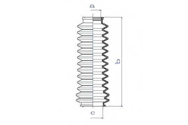 DA SILVA K5180 Пыльник, рулевое управление для NISSAN (Ниссан) DA SILVA K5180 Пыльник, рулевое управление для NISSAN (Ниссан)