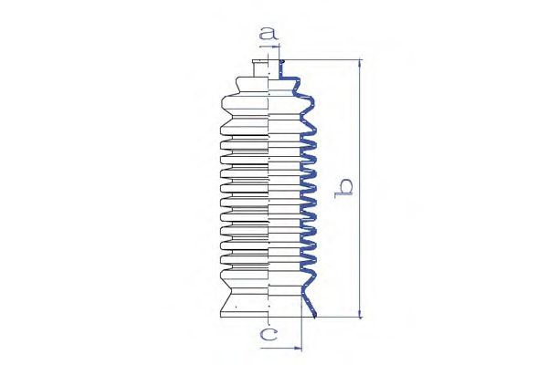 DA SILVA K5222 Пыльник, рулевое управление 