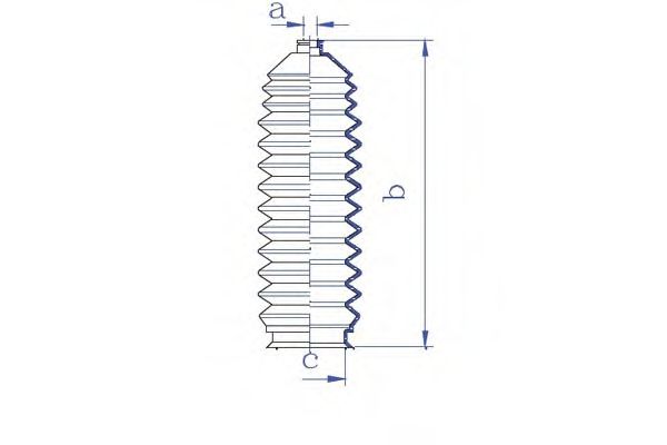 DA SILVA K5254 Пыльник, рулевое управление для DAIHATSU CHARADE III (Дайхатсу Чарадэ 3) DA SILVA K5254 Пыльник, рулевое управление для DAIHATSU CHARADE III (Дайхатсу Чарадэ 3)