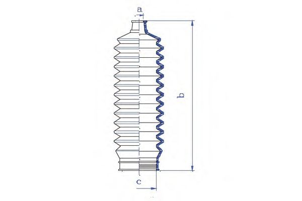 DA SILVA K5292 Пыльник, рулевое управление 
