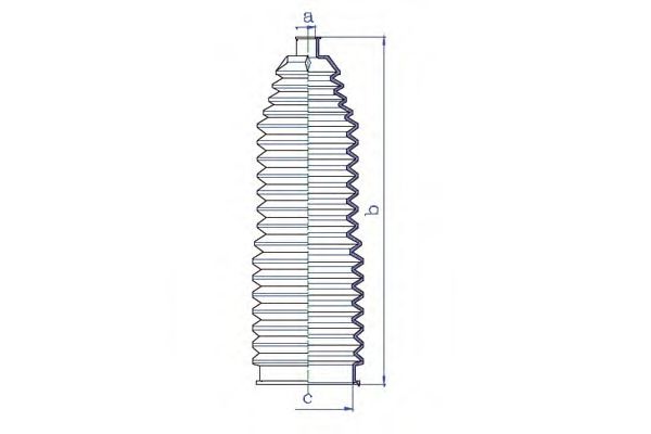 DA SILVA K5351 Пыльник, рулевое управление для RENAULT GRAN III (Рено Гран 3) DA SILVA K5351 Пыльник, рулевое управление для RENAULT GRAN III (Рено Гран 3)