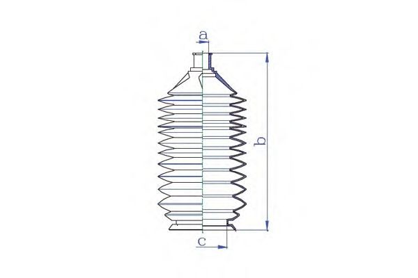 DA SILVA K5442 Пыльник, рулевое управление для MAZDA 323 S VI (Мазда 323 с6) DA SILVA K5442 Пыльник, рулевое управление для MAZDA 323 S VI (Мазда 323 с6)