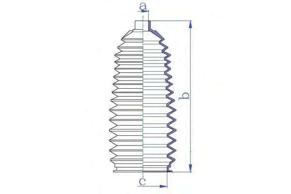 DA SILVA K5447 Пыльник, рулевое управление для MAZDA ATENZA (Мазда Атэнза) DA SILVA K5447 Пыльник, рулевое управление для MAZDA ATENZA (Мазда Атэнза)