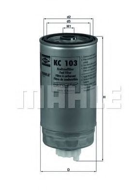 KNECHT KC 103 Топливный фильтр для FIAT MULTIPLA (Фиат Мултипла) KNECHT KC 103 Топливный фильтр для FIAT MULTIPLA (Фиат Мултипла)
