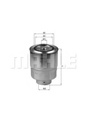 KNECHT KC 256D Топливный фильтр для HONDA CR-V III (Хонда Срв 3) KNECHT KC 256D Топливный фильтр для HONDA CR-V III (Хонда Срв 3)