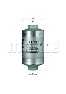 KNECHT KL 25 Топливный фильтр для VOLKSWAGEN CARIBE I (Фольксваген Cарибэ и) KNECHT KL 25 Топливный фильтр для VOLKSWAGEN CARIBE I (Фольксваген Cарибэ и)