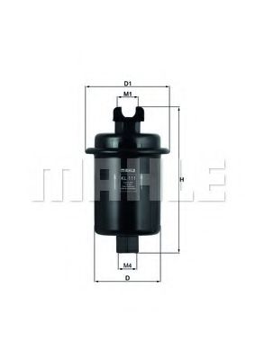 KNECHT KL 111 Топливный фильтр для HYUNDAI EXCEL (Хендай Эxcэл) KNECHT KL 111 Топливный фильтр для HYUNDAI EXCEL (Хендай Эxcэл)