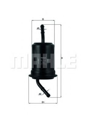 KNECHT KL 115 Топливный фильтр для MAZDA 323 PROTEG V (Мазда 323 протеже 5) KNECHT KL 115 Топливный фильтр для MAZDA 323 PROTEG V (Мазда 323 протеже 5)