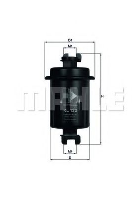 KNECHT KL 123 Топливный фильтр для MITSUBISHI STARION (Митсубиши/митсубиси Старион) KNECHT KL 123 Топливный фильтр для MITSUBISHI STARION (Митсубиши/митсубиси Старион)