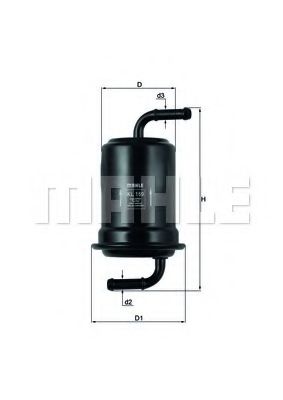 KNECHT KL 159 Топливный фильтр для MAZDA CAPELLA V (Мазда Cапэлла v) KNECHT KL 159 Топливный фильтр для MAZDA CAPELLA V (Мазда Cапэлла v)