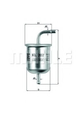 KNECHT KL 202 Топливный фильтр для INFINITI J30 (Инфинити Ж30) KNECHT KL 202 Топливный фильтр для INFINITI J30 (Инфинити Ж30)
