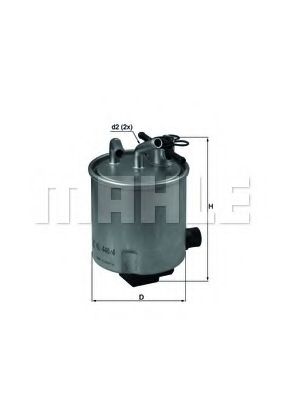 KNECHT KL 440/4 Топливный фильтр для NISSAN TERRANO III (Ниссан Террано 3) KNECHT KL 440/4 Топливный фильтр для NISSAN TERRANO III (Ниссан Террано 3)