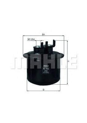 KNECHT KL 562 Топливный фильтр для HONDA PRELUDE III (Хонда Прэлудэ 3) KNECHT KL 562 Топливный фильтр для HONDA PRELUDE III (Хонда Прэлудэ 3)
