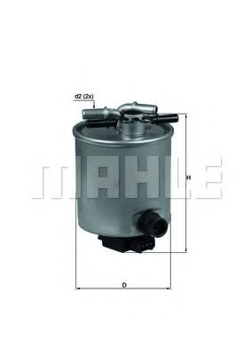 KNECHT KL 440/14 Топливный фильтр для RENAULT KOLEOS (Рено Колеос) KNECHT KL 440/14 Топливный фильтр для RENAULT KOLEOS (Рено Колеос)