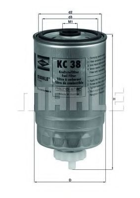 KNECHT KC 38 Топливный фильтр для FORD ORION II (Форд Орион 2) KNECHT KC 38 Топливный фильтр для FORD ORION II (Форд Орион 2)