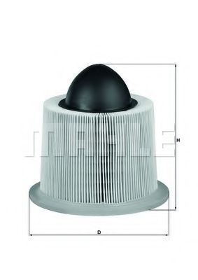 KNECHT LX 1933 Воздушный фильтр 