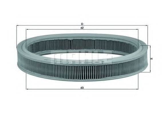 KNECHT LX 527 Воздушный фильтр для FORD ORION II (Форд Орион 2) KNECHT LX 527 Воздушный фильтр для FORD ORION II (Форд Орион 2)
