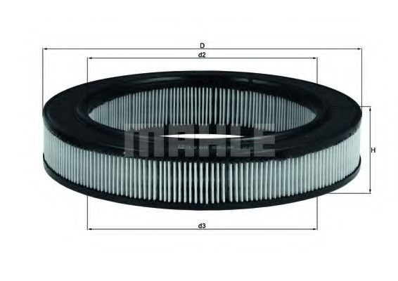KNECHT LX 69 Воздушный фильтр для OPEL MANTA B CC (Опель Манта б cc) KNECHT LX 69 Воздушный фильтр для OPEL MANTA B CC (Опель Манта б cc)