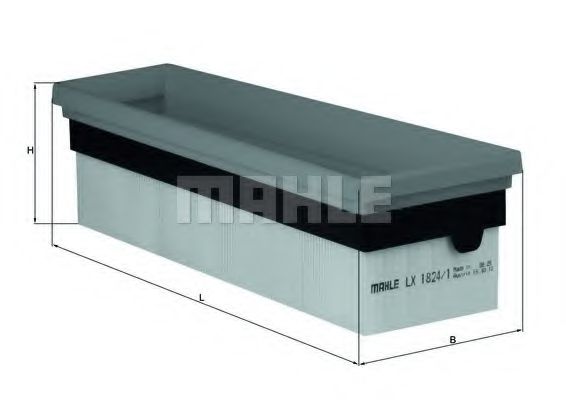 KNECHT LX 1824/1 Воздушный фильтр 