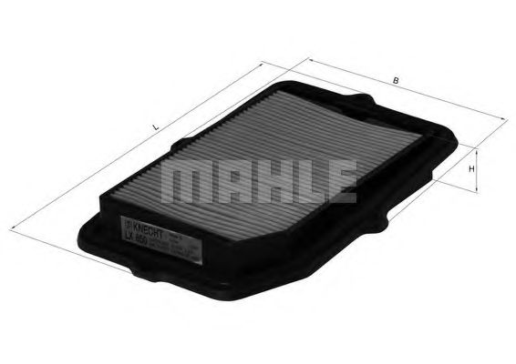 KNECHT LX 850 Воздушный фильтр для HONDA CRX II (Хонда Cрх 2) KNECHT LX 850 Воздушный фильтр для HONDA CRX II (Хонда Cрх 2)