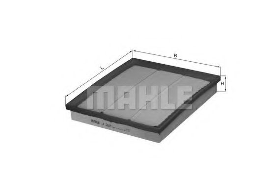 KNECHT LX 2683 Воздушный фильтр для OPEL (Опель) KNECHT LX 2683 Воздушный фильтр для OPEL (Опель)