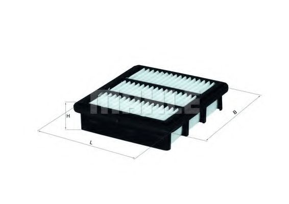 KNECHT LX 2752 Воздушный фильтр для KIA (Киа) KNECHT LX 2752 Воздушный фильтр для KIA (Киа)