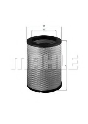KNECHT LX 1600 Воздушный фильтр для VOLVO (Вольво) KNECHT LX 1600 Воздушный фильтр для VOLVO (Вольво)
