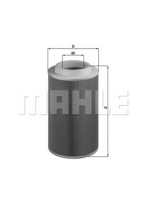 KNECHT LX 1801 Воздушный фильтр 