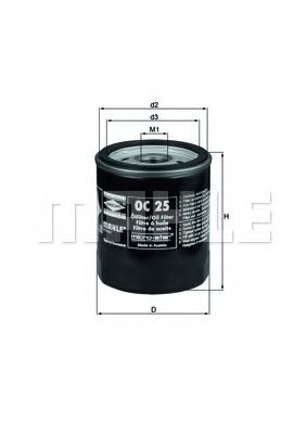 KNECHT OC 25 Масляный фильтр для BMW 3 (Бмв 3) KNECHT OC 25 Масляный фильтр для BMW 3 (Бмв 3)