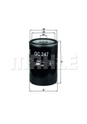 KNECHT OC 247 Масляный фильтр для JEEP (Джип) KNECHT OC 247 Масляный фильтр для JEEP (Джип)