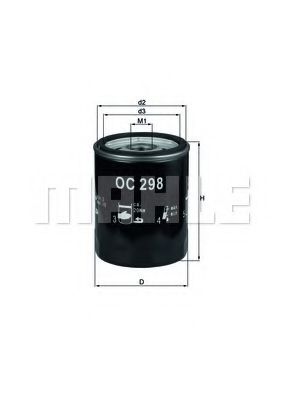 KNECHT OC 298 Масляный фильтр для LAND ROVER DEFENDER (Ленд ровер/лэнд ровер Дэфэндэр) KNECHT OC 298 Масляный фильтр для LAND ROVER DEFENDER (Ленд ровер/лэнд ровер Дэфэндэр)