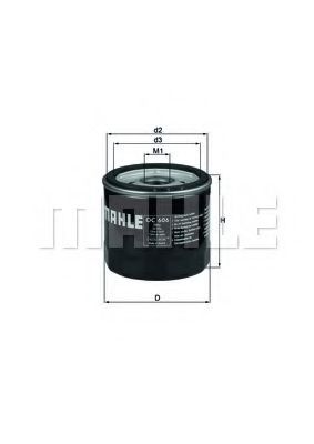 KNECHT OC 606 Масляный фильтр для JEEP LIBERTY (Джип Либэртъ) KNECHT OC 606 Масляный фильтр для JEEP LIBERTY (Джип Либэртъ)