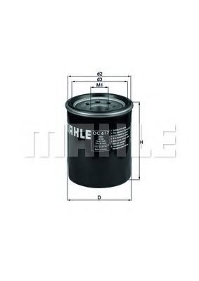 KNECHT OC 617 Масляный фильтр для HONDA CRX II (Хонда Cрх 2) KNECHT OC 617 Масляный фильтр для HONDA CRX II (Хонда Cрх 2)