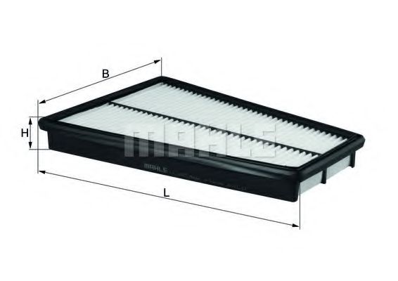 KNECHT LX 1022 Воздушный фильтр для KIA (Киа) KNECHT LX 1022 Воздушный фильтр для KIA (Киа)