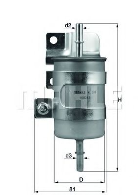 KNECHT KL 598 Топливный фильтр для JAGUAR XK (Ягуар Xк) KNECHT KL 598 Топливный фильтр для JAGUAR XK (Ягуар Xк)