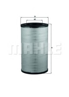 KNECHT LX 2081 Воздушный фильтр для VOLVO (Вольво) KNECHT LX 2081 Воздушный фильтр для VOLVO (Вольво)