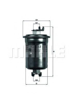KNECHT KL 203 Топливный фильтр для SUZUKI (Сузуки) KNECHT KL 203 Топливный фильтр для SUZUKI (Сузуки)