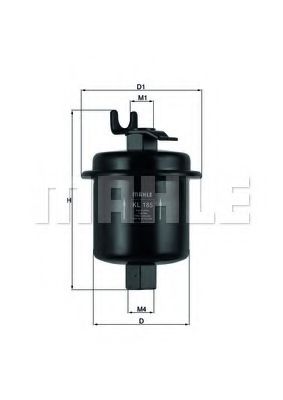 KNECHT KL 185 Топливный фильтр для HONDA SHUTTLE (Хонда Шуттлэ) KNECHT KL 185 Топливный фильтр для HONDA SHUTTLE (Хонда Шуттлэ)